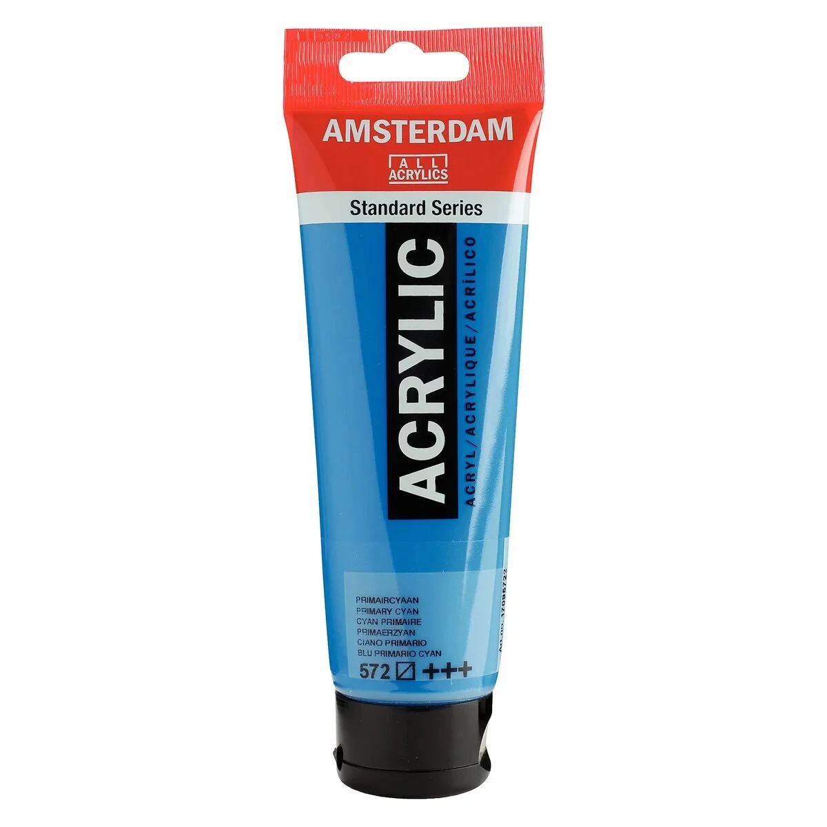 Pintura acrílica Talens Amsterdam Cian 120 ml (3 Unidades)