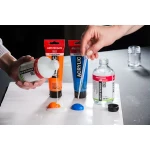 Pintura acrílica Talens Amsterdam Cian 120 ml (3 Unidades)