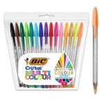 Set de Bolígrafos Bic Multicolor 15 Piezas (20 Unidades)