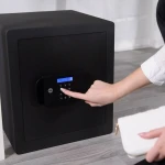 Caja Fuerte con Cerradura Electrónica Yale YSEB/400/EB1 Negro Acero Inoxidable Acero