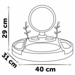 Set de Maquillaje Infantil Smoby My beauty studio Blanco