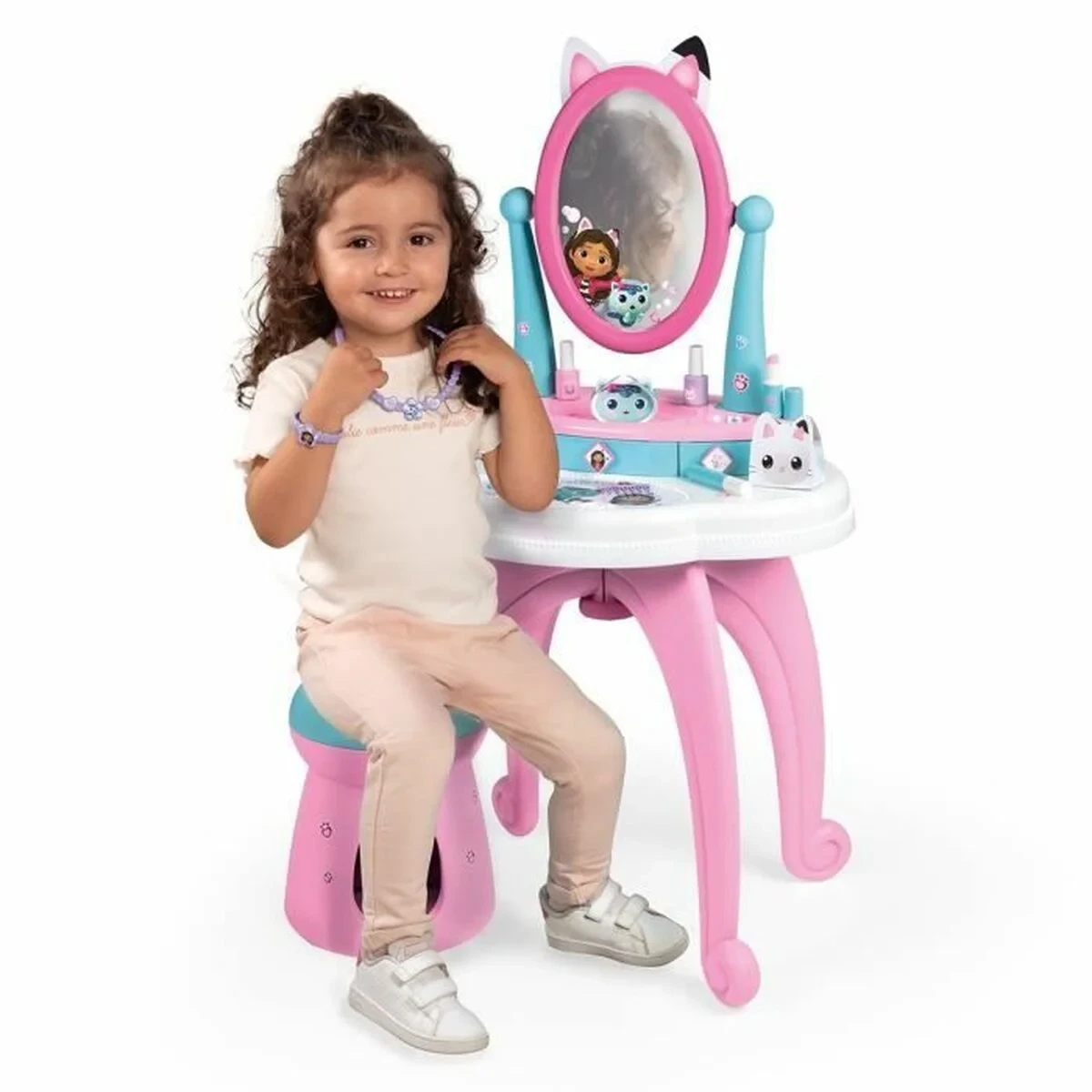 Set de Maquillaje Infantil Smoby Gabby and the Magic House Rosa Rose
