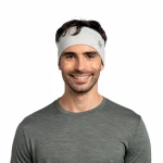Cinta Deportiva para la Cabeza Buff Solid Cloud Gris