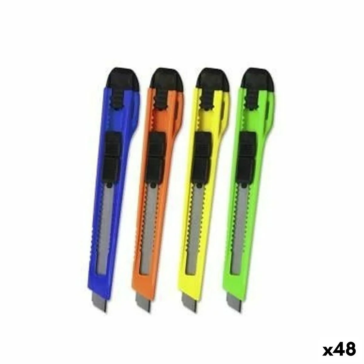 Cúter Bismark Multicolor (48 Unidades)