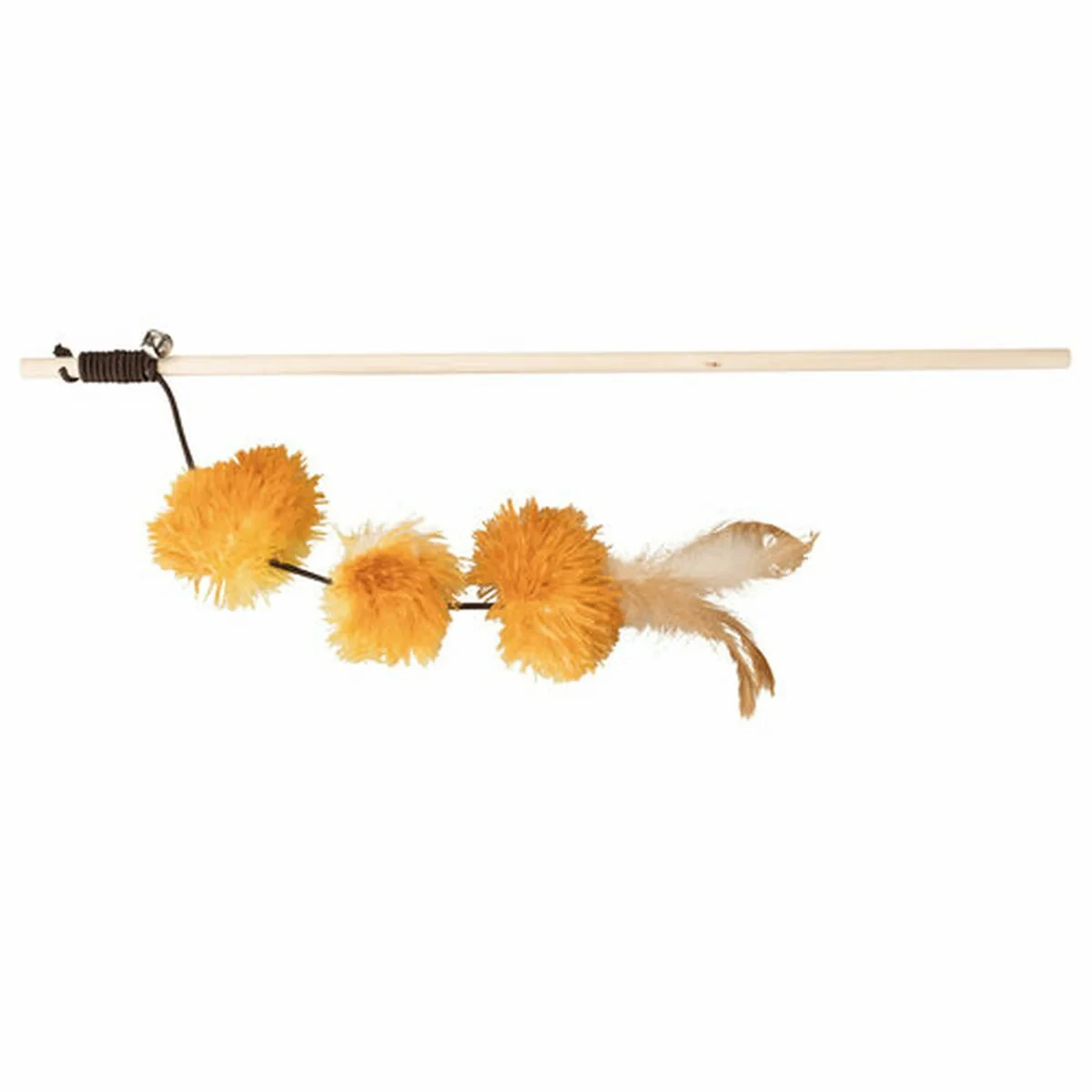 Juguete para gatos Trixie Poliéster Felpa Madera