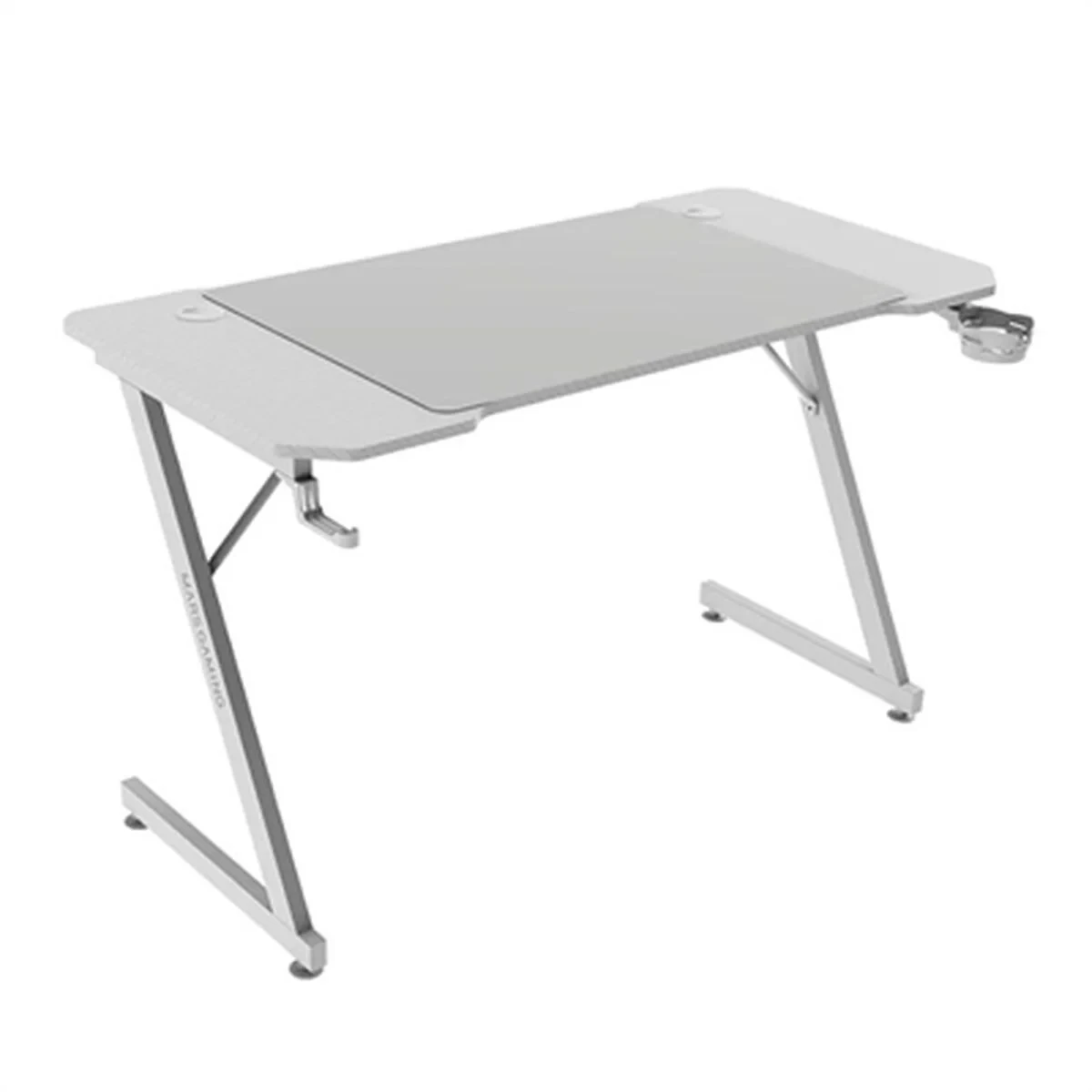 Mesa de Escritorio Gaming Mars Gaming ERGO Blanco 140 x 60 cm