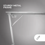 Mesa de Escritorio Gaming Mars Gaming ERGO Blanco 140 x 60 cm