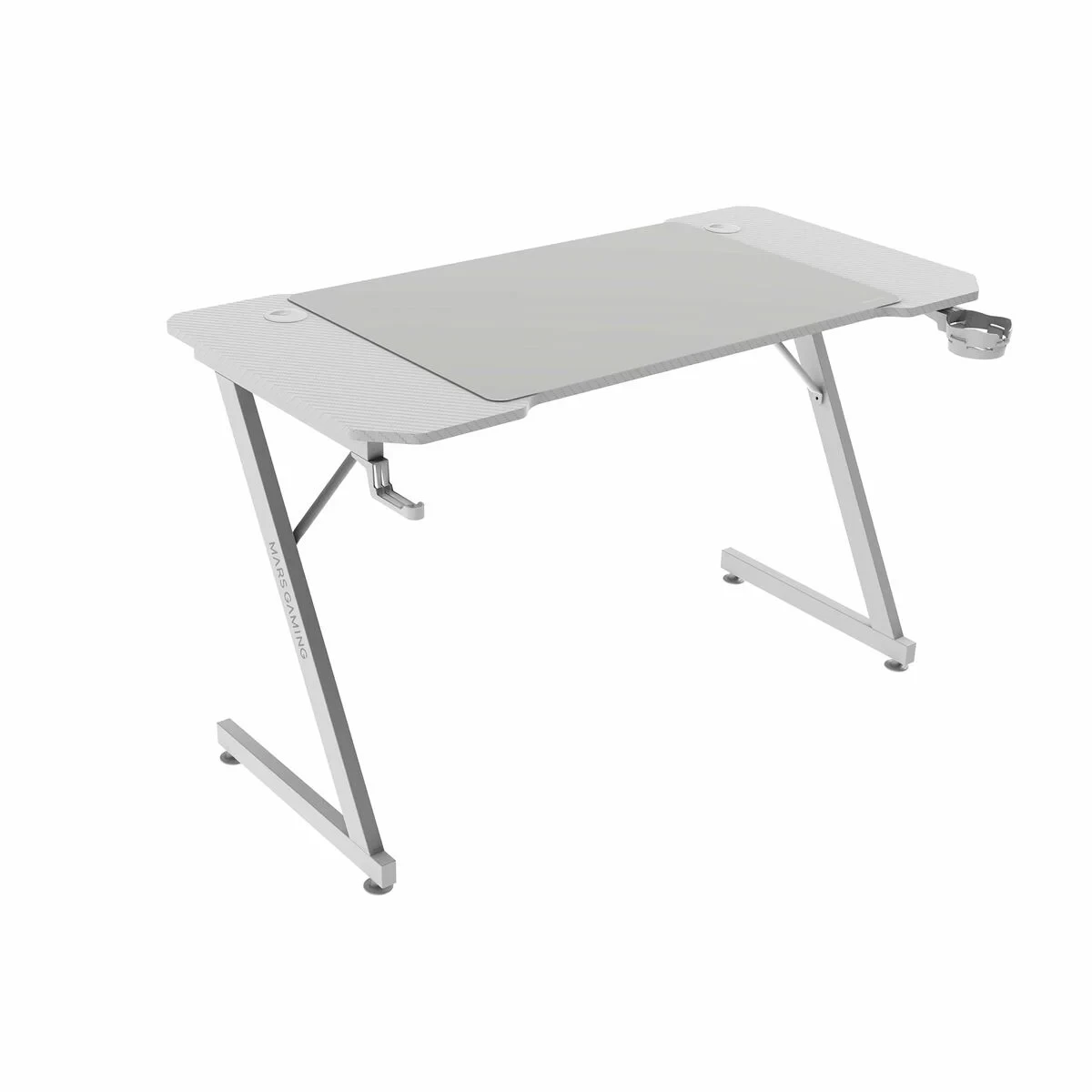 Mesa de Escritorio Gaming Mars Gaming ERGO Blanco 140 x 60 cm