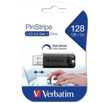 Memoria USB Verbatim PINSTRIPE Negro 128 GB (10 Unidades)