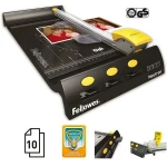 Cizalla de Rodillo Fellowes NEUTRON Negro Plateado A4 (4 Unidades)