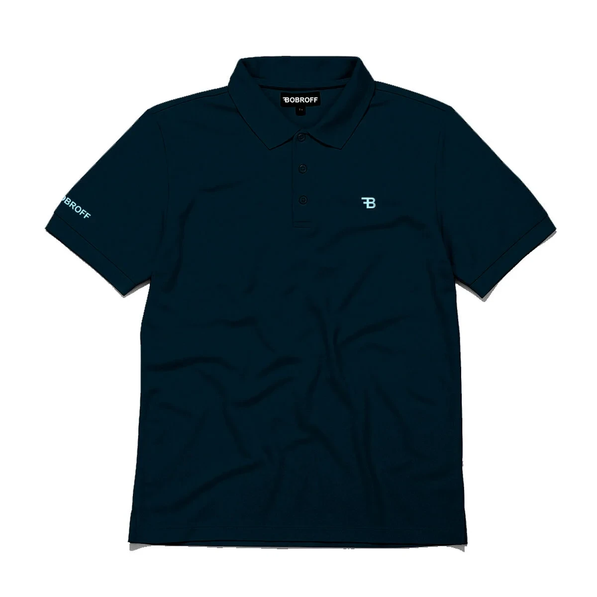 Polo de Manga Corta Hombre Bobroff Navy