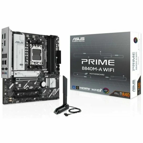 Placa Base Asus PRIME B840M-A WIFI Gris