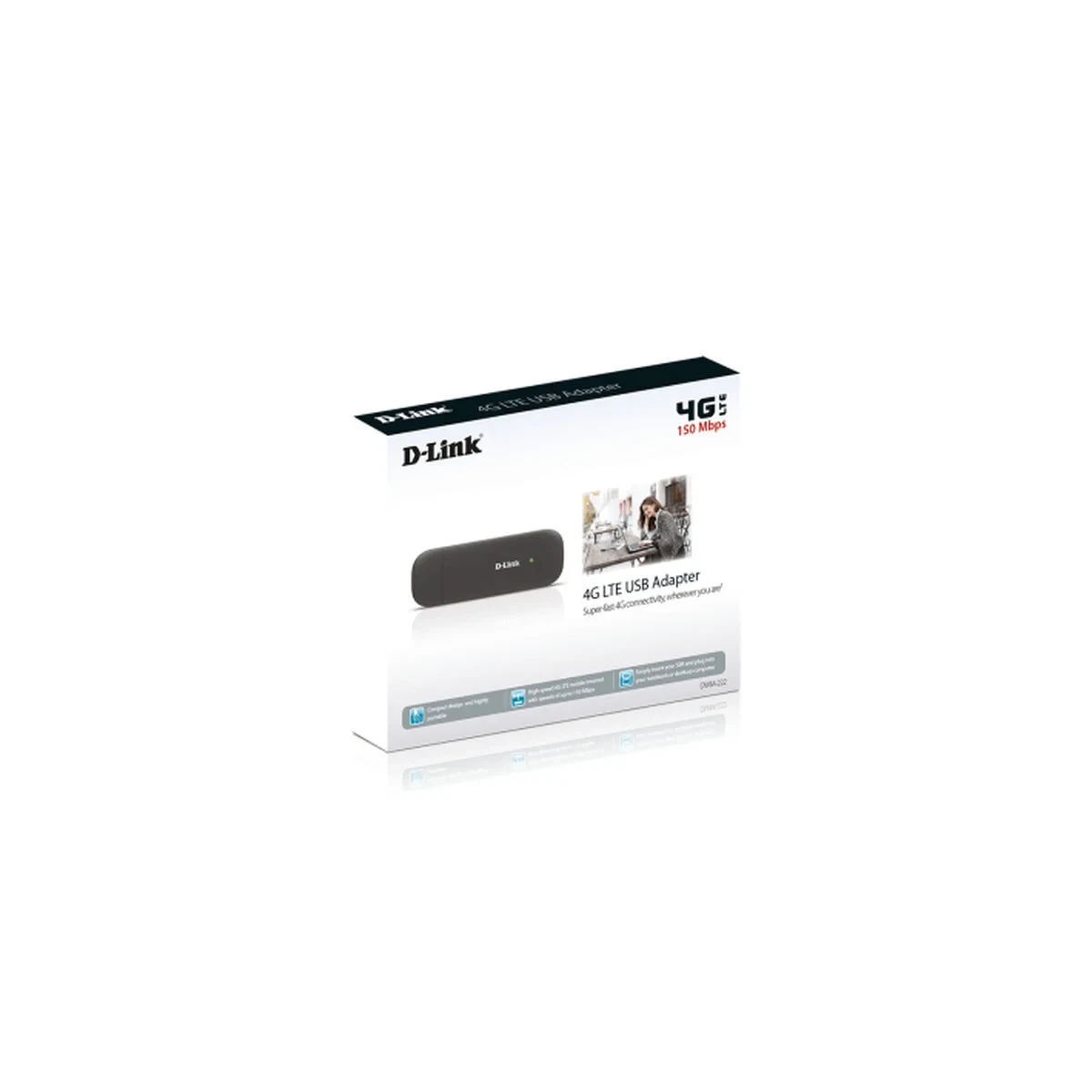 Adaptador USB Wifi D-Link DWM-222/R