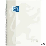 Cuaderno Oxford CLASSIC EUROPEANBOOK Blanco A4 80 Hojas (5 Unidades)