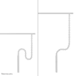 Kit de reparación Neomounts ADS06-133WH