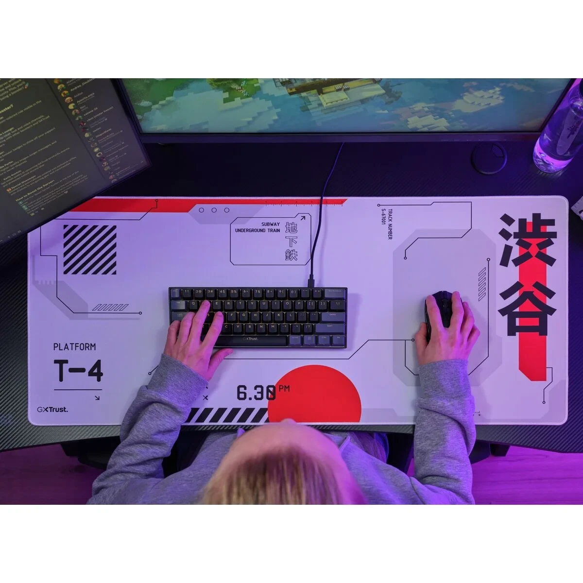 Alfombrilla Gaming Trust 25717 Blanco