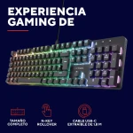 Teclado Gaming Trust 25682 Negro Qwerty Español