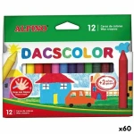 Ceras de colores Alpino Dacscolor Multicolor 12 Piezas (60 unidades)
