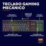 Teclado Gaming Trust 25682 Negro Qwerty Español