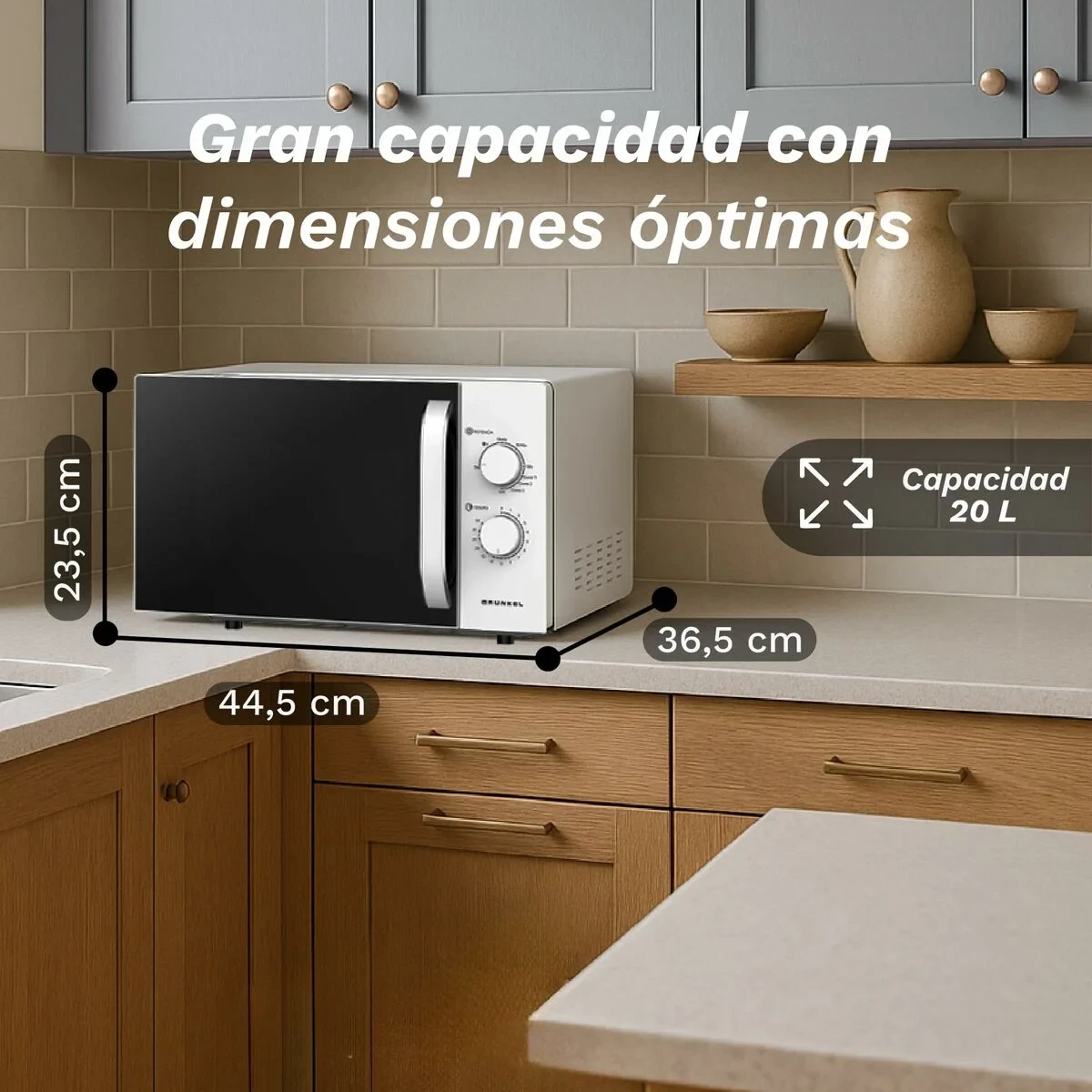 Microondas Grunkel MWG-20GRILL 700 W 20 L