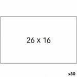 Rollo de Etiquetas Apli Blanco 26 x 16 mm 6 Piezas (30 unidades)
