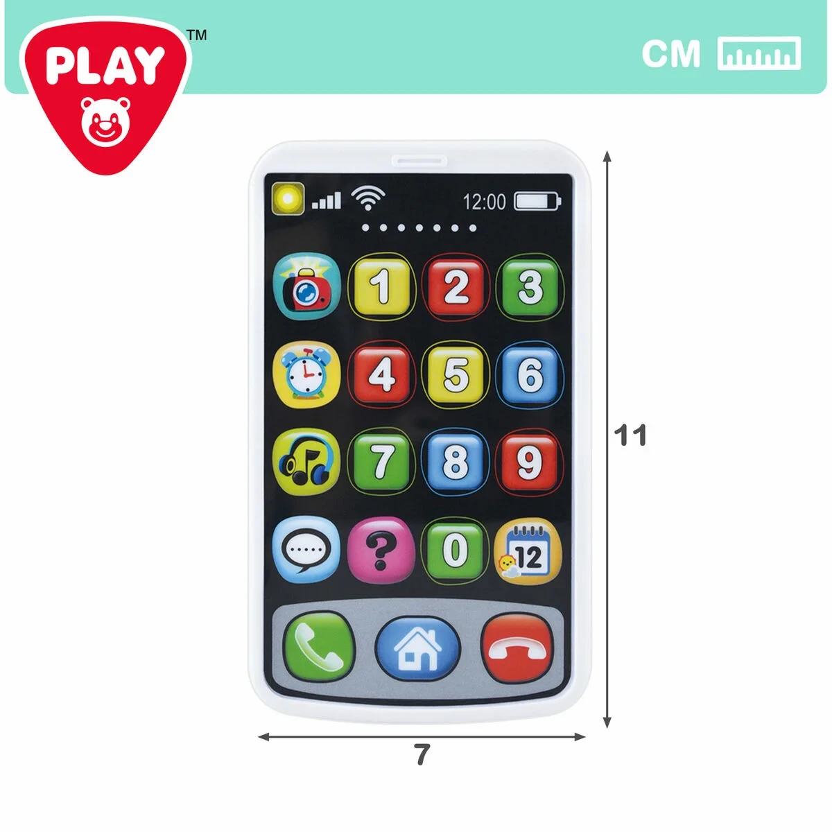 Teléfono de Juguete PlayGo 7 X 11 X 2 CM (6 Unidades)