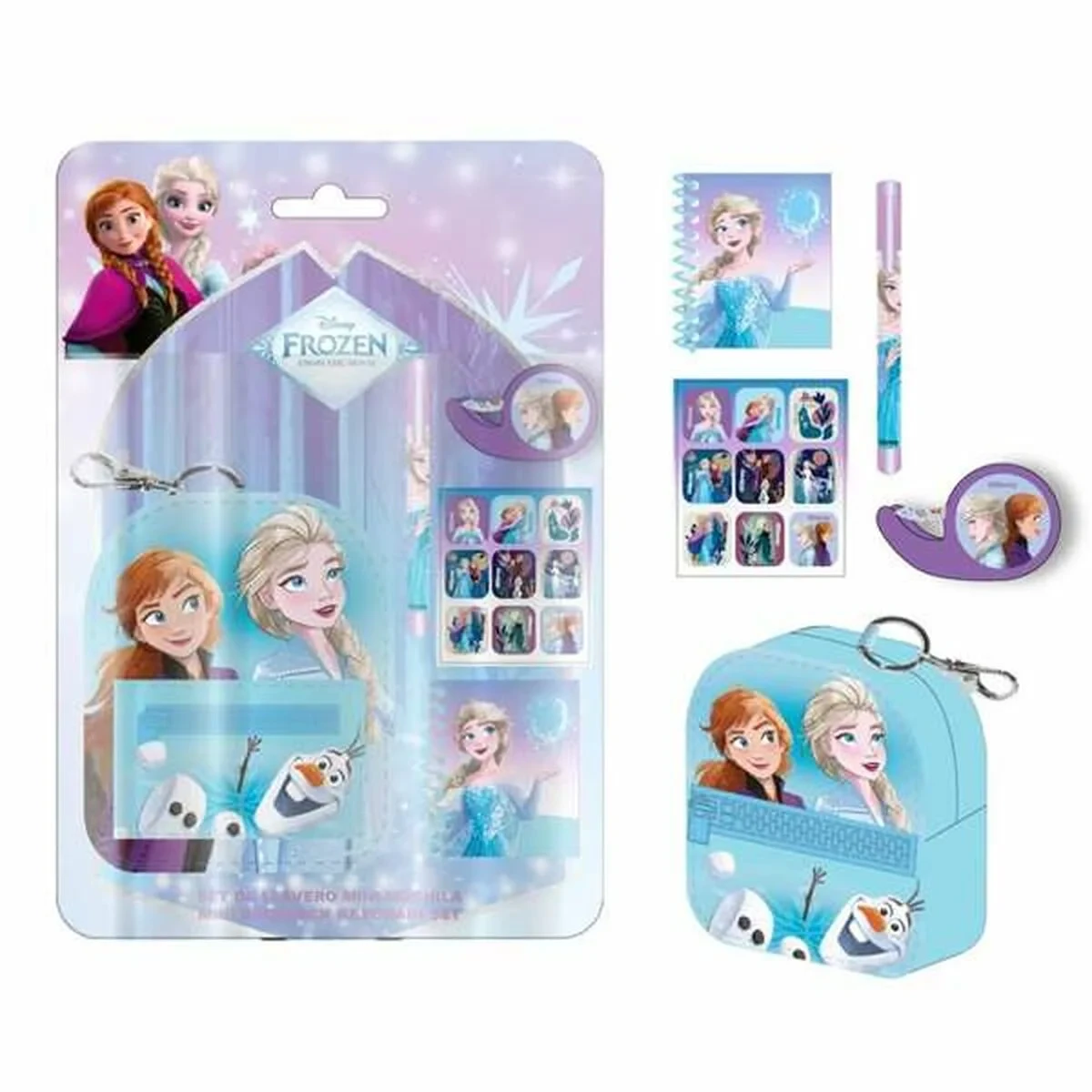 Set de Papelería Frozen 5 Piezas