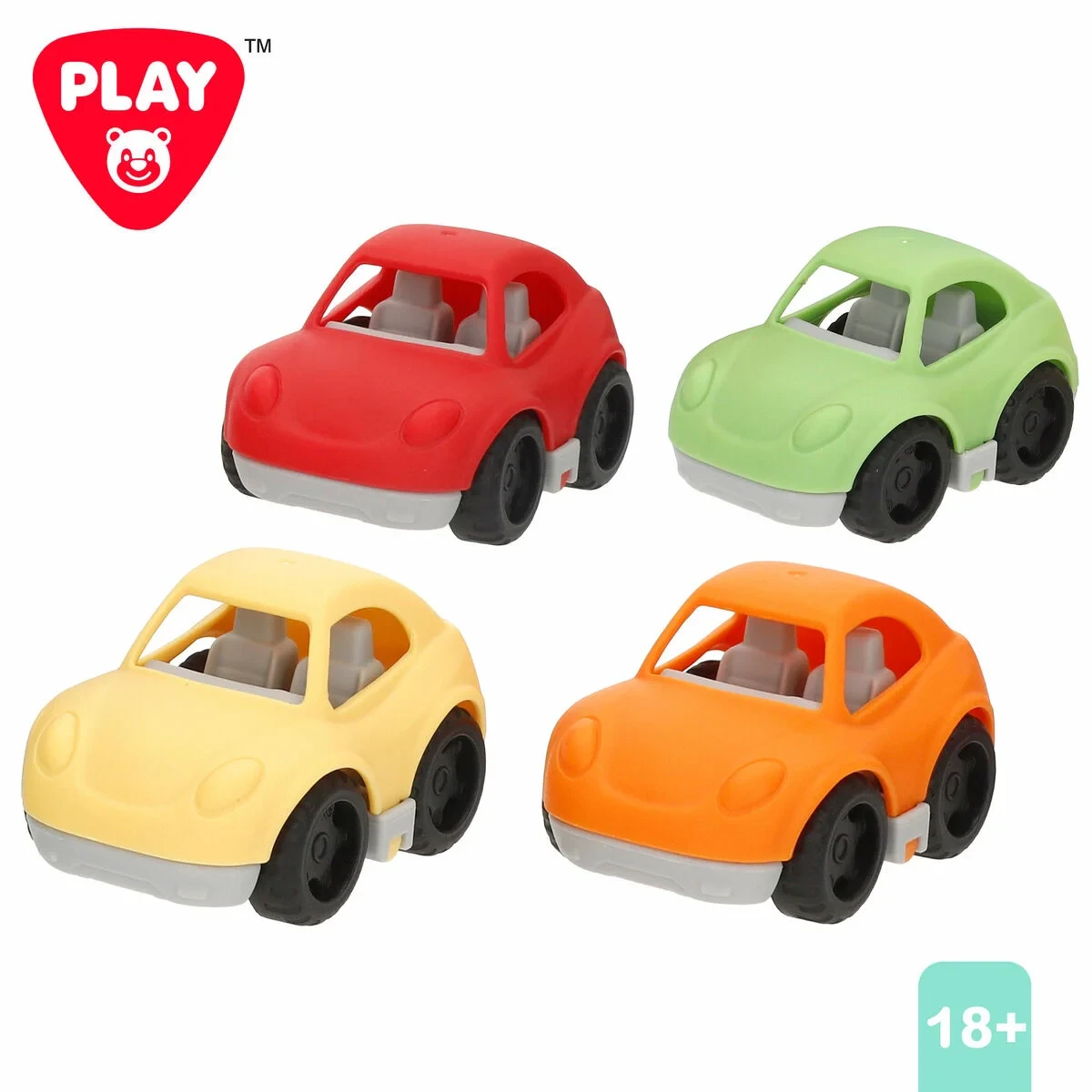 Camión Portavehículos PlayGo 34 X 18 X 13 CM (2 Unidades)