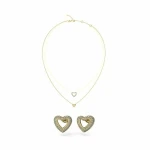 Conjunto Collar y Pendientes Mujer Guess JUBS05076JWYGT-U Dorado