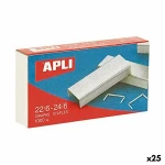 Grapas Apli 22/6-24/6 6 mm 10 Piezas (25 Unidades)