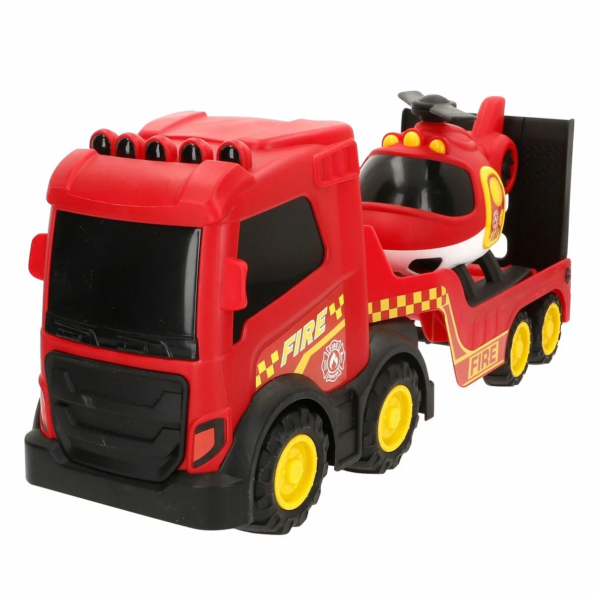 Camión de Bomberos Teamsterz 49 X 18 X 13 CM (4 Unidades)