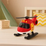 Camión de Bomberos Teamsterz 49 X 18 X 13 CM (4 Unidades)