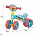 Triciclo The Paw Patrol 47 x 37 x 25 cm (2 Unidades)