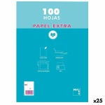 Papel Pacsa EXTRA Blanco A4 100 Hojas (25 Unidades)