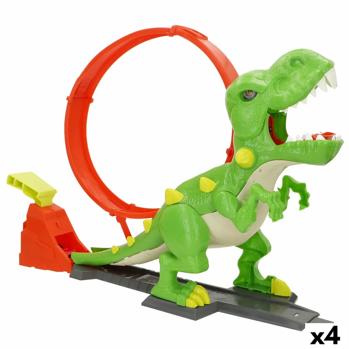 Pista de Carreras Teamsterz 58 X 35 X 13 CM (4 Unidades)