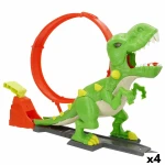 Pista de Carreras Teamsterz 58 X 35 X 13 CM (4 Unidades)