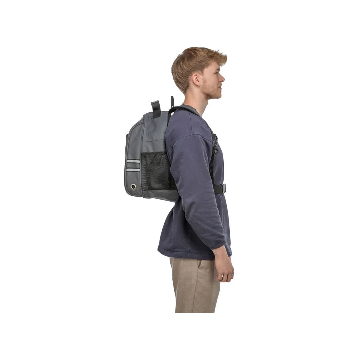 Mochila para Mascotas Trixie Gris 34 × 44 × 26 cm