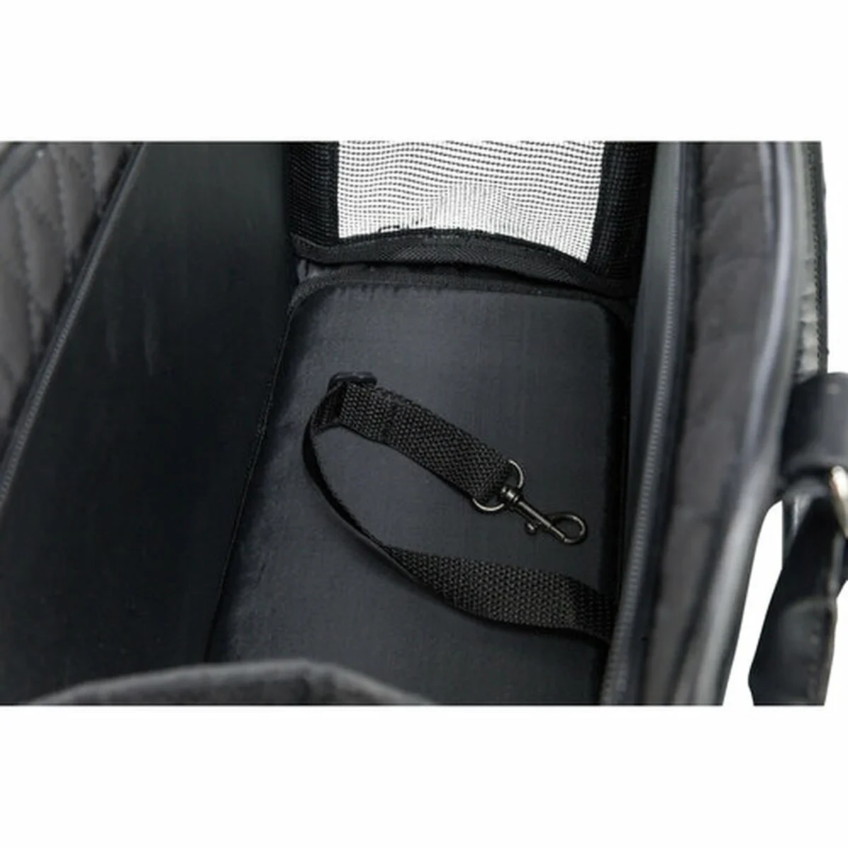 Bolso para Mascotas Trixie Negro 18 × 29 × 37 CM