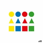 Pegatinas Apli Gomets Multicolor Geométrico 12 Hojas (10 Unidades)