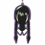 Llavero Wednesday Head Negro