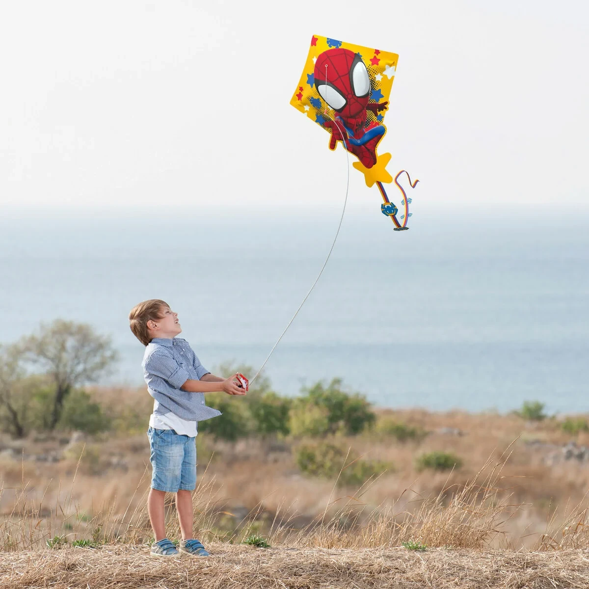 Cometa Spider-Man 55 X 68 X 2 CM (6 Unidades)