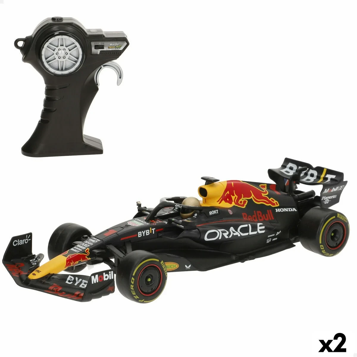 Coche Radio Control Red Bull 23 x 5 x 8 cm (6 Unidades)