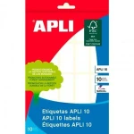 Etiquetas adhesivas Apli Blanco Papel 10 Hojas 19 x 40 mm (10 Unidades)