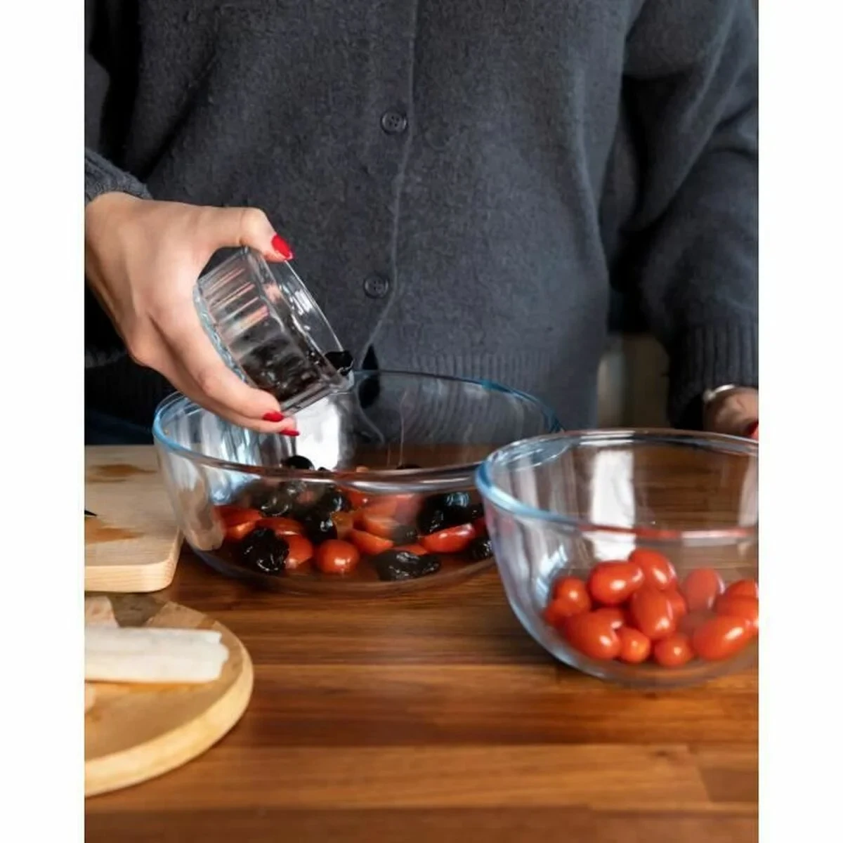 Cacerola Con Tapa Pyrex Essentials Transparente 32 L