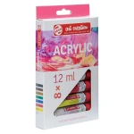 Set de Pintura Acrílica Talens Multicolor 12 ml 8 Piezas