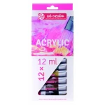 Set de Pintura Acrílica Talens Multicolor 12 ml 12 Piezas