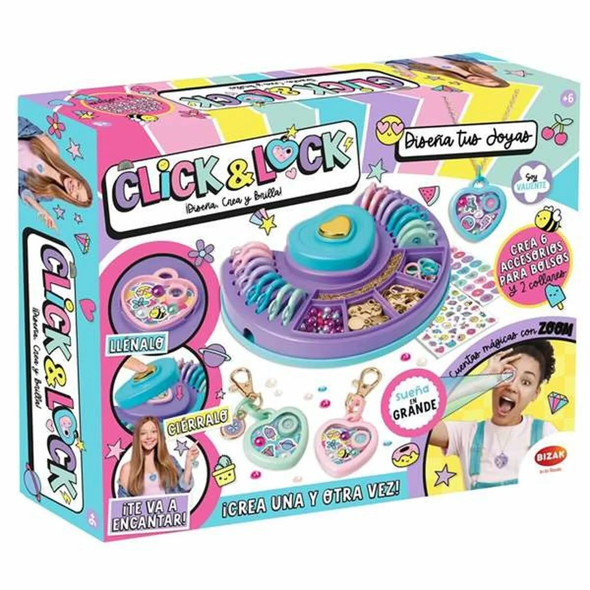 Kit Creación de Pulseras y Collares Bizak