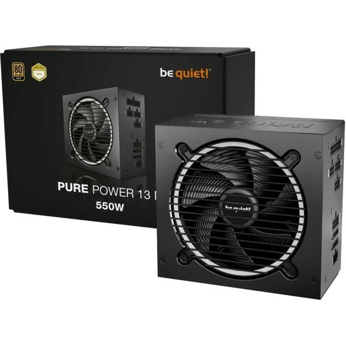 Fuente de Alimentación Be Quiet! BP024EU ATX 550 W 80 Plus Gold