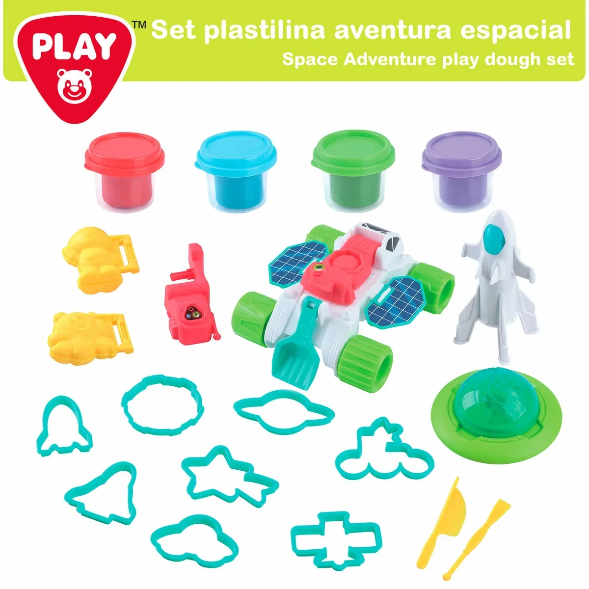 Juego de Plastilina PlayGo (6 Unidades)