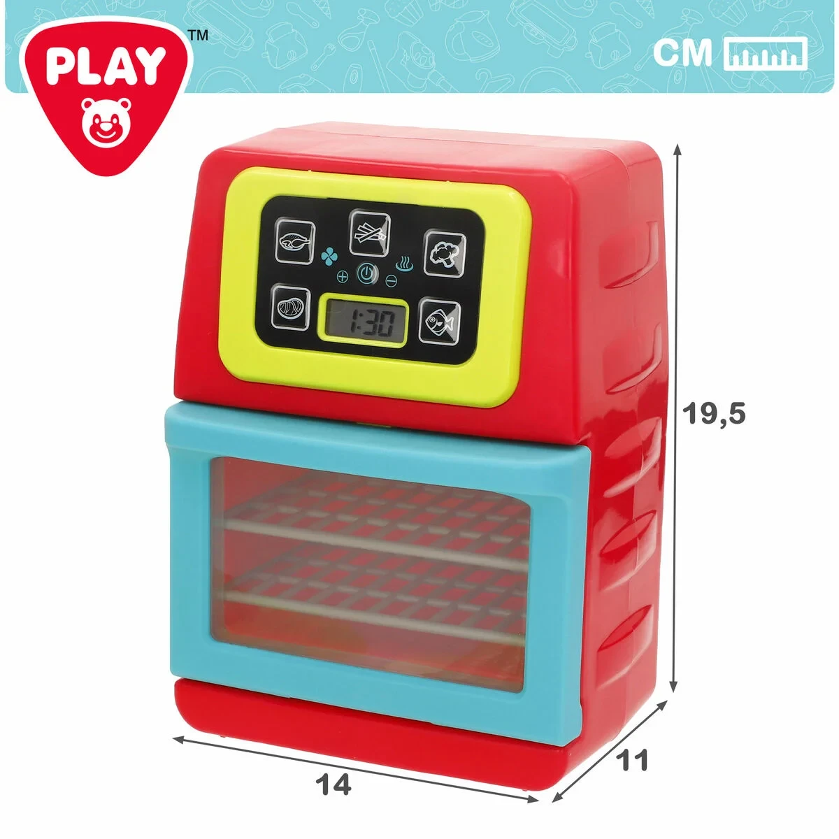 Freidora de juguete PlayGo 14 X 19,5 X 11 CM (4 Unidades)